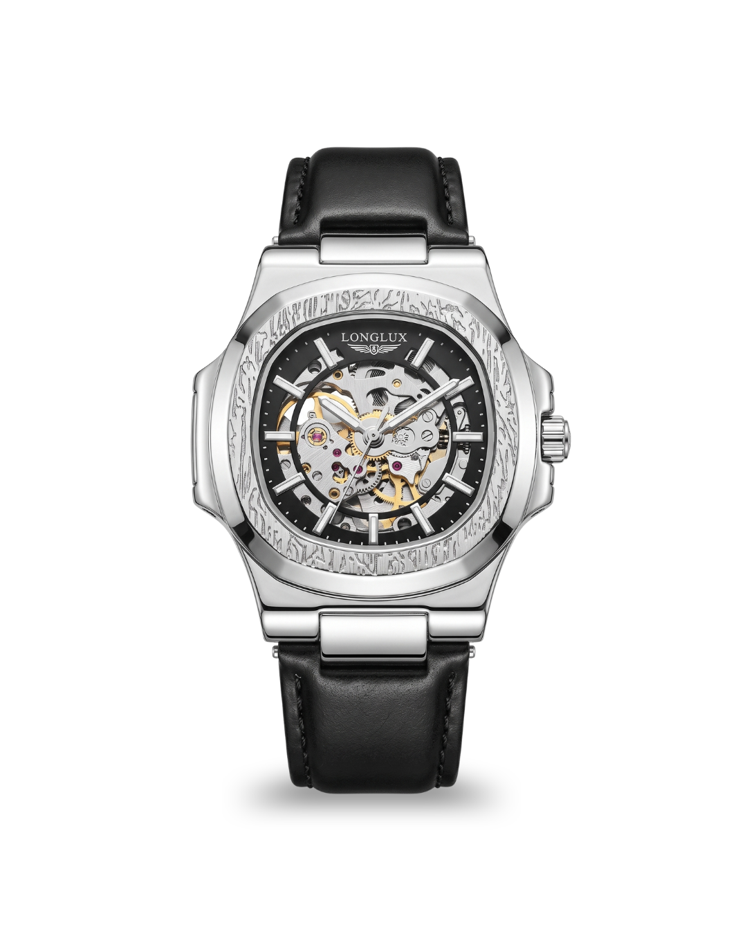 LONGLUX 8057P Automatik-Herrenuhr