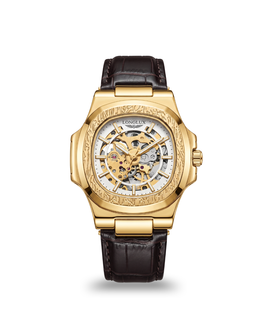 LONGLUX 8057P Automatik-Herrenuhr