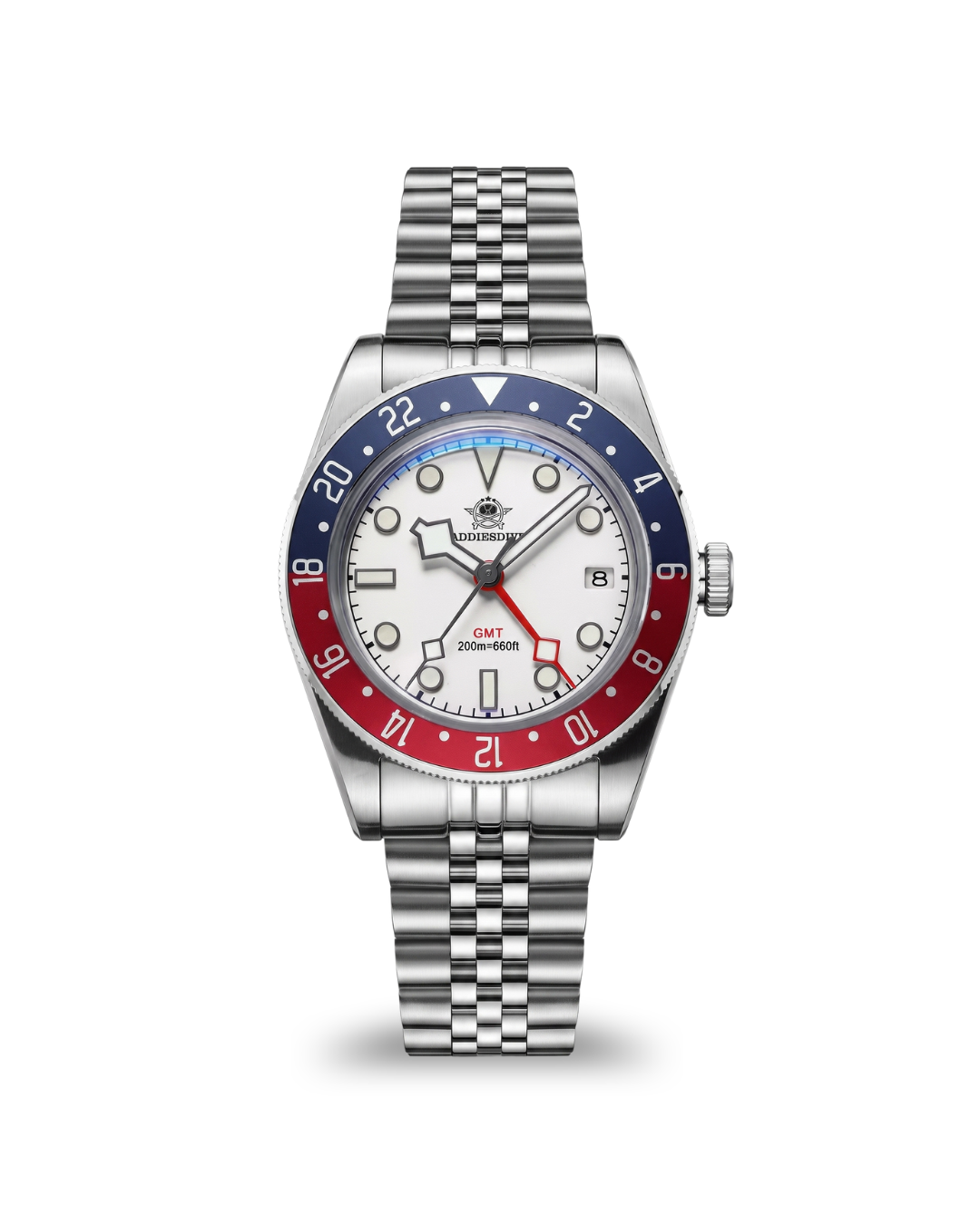 ADDIESDIVE AD2044 Herren-GMT-Quarzuhr