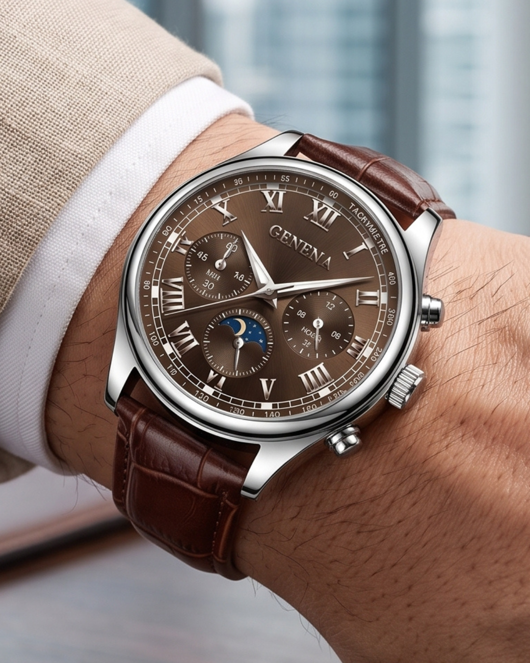GENEVA C48 Herren-Quarzuhr
