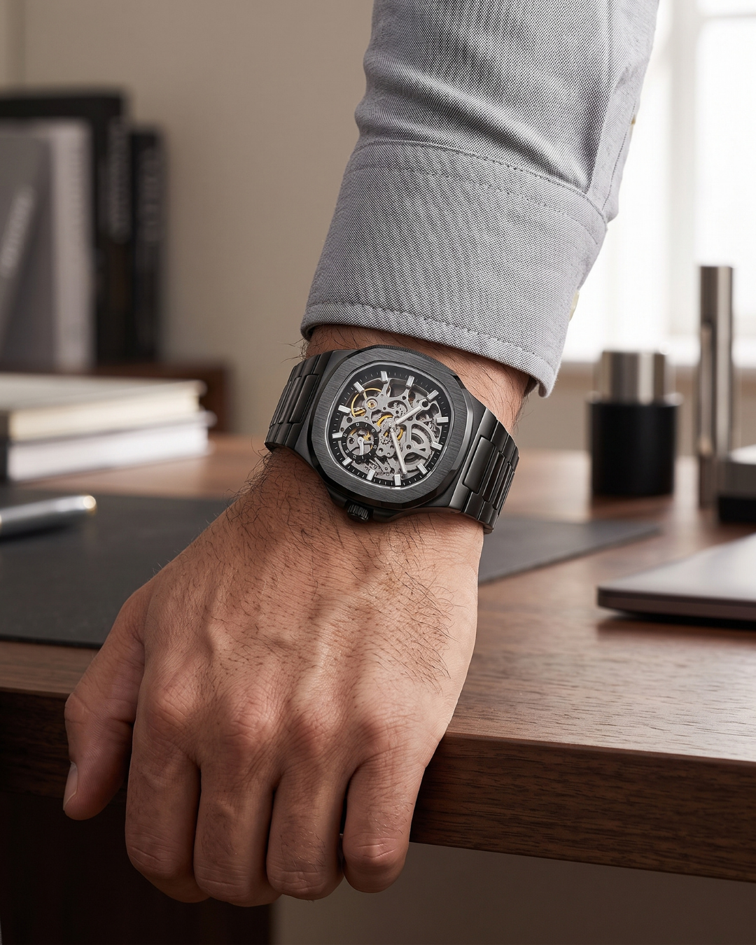 NOREK 8308C Automatik-Herrenuhr
