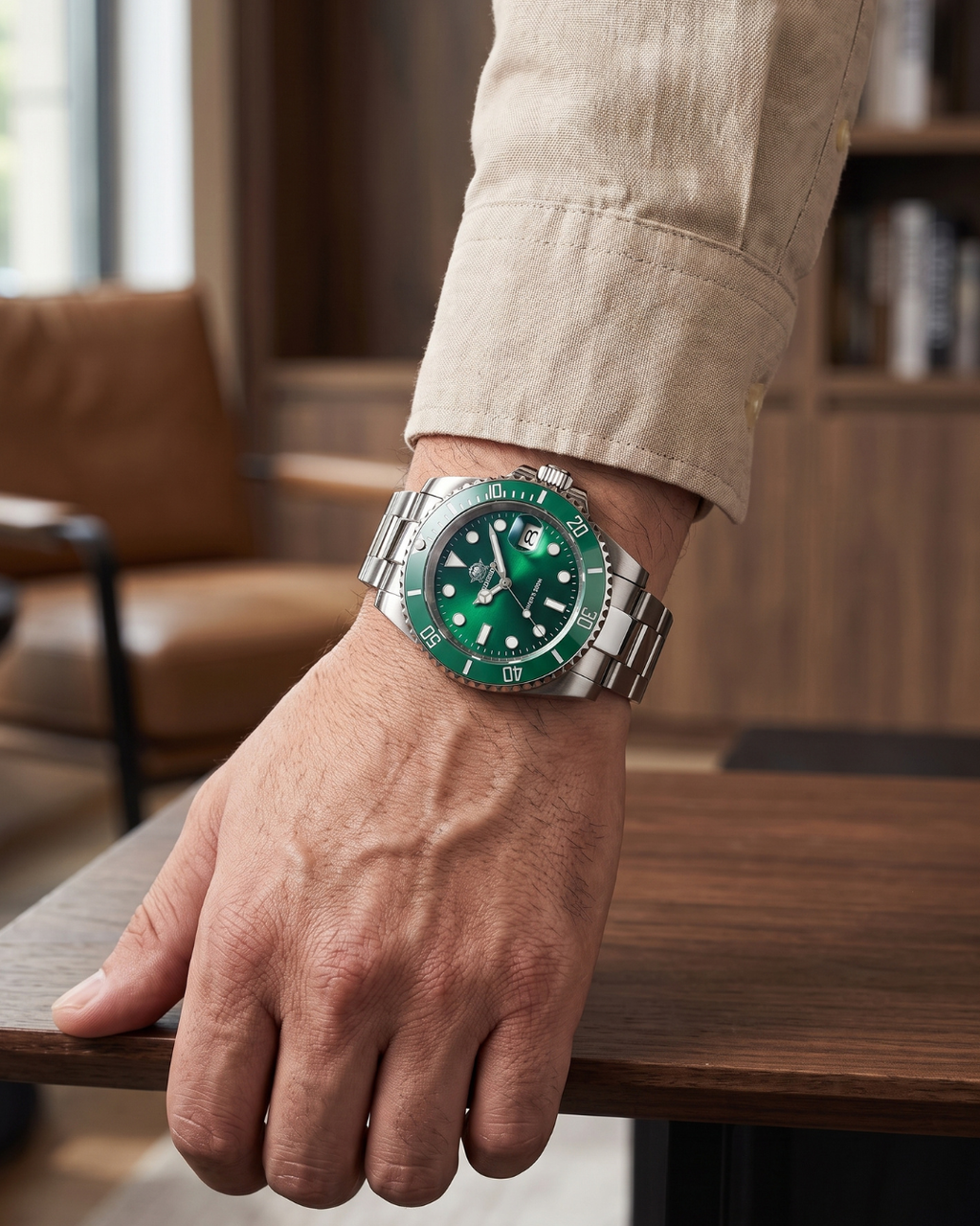 ADDIESDIVE MY-H3 Herren-Quarzuhr