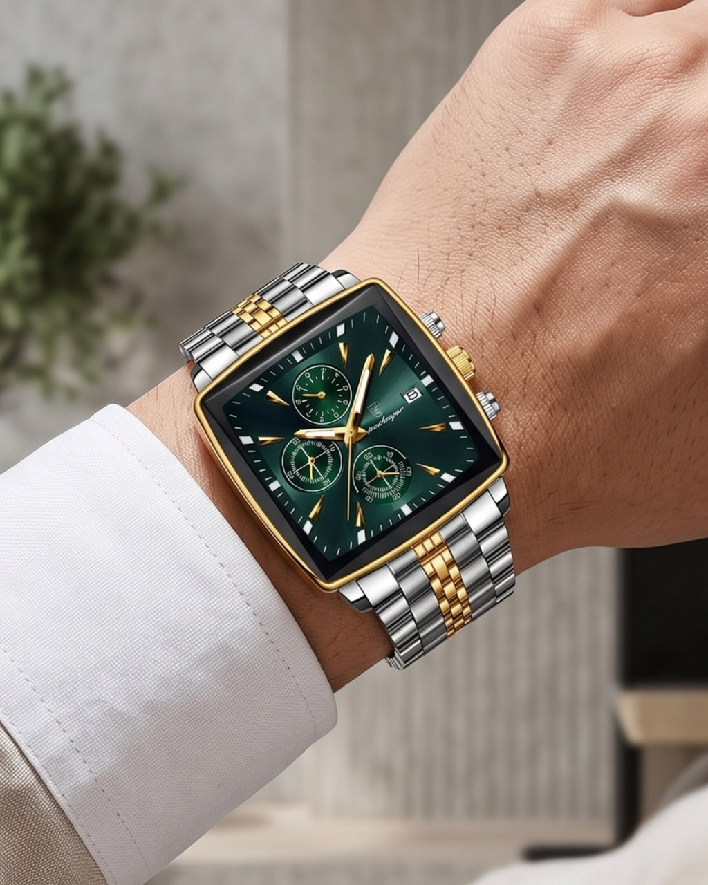 POEDAGAR 866-A Herren-Chronograph