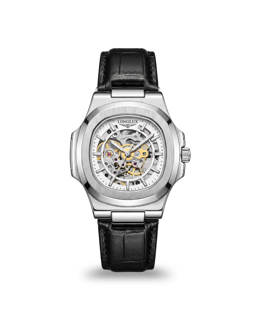 LONGLUX 8057P Automatik-Herrenuhr