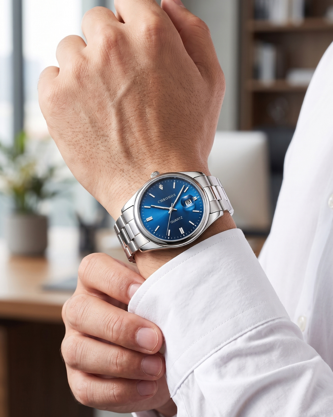 CHRONOS TIME CH08 Herren-Quarzuhr