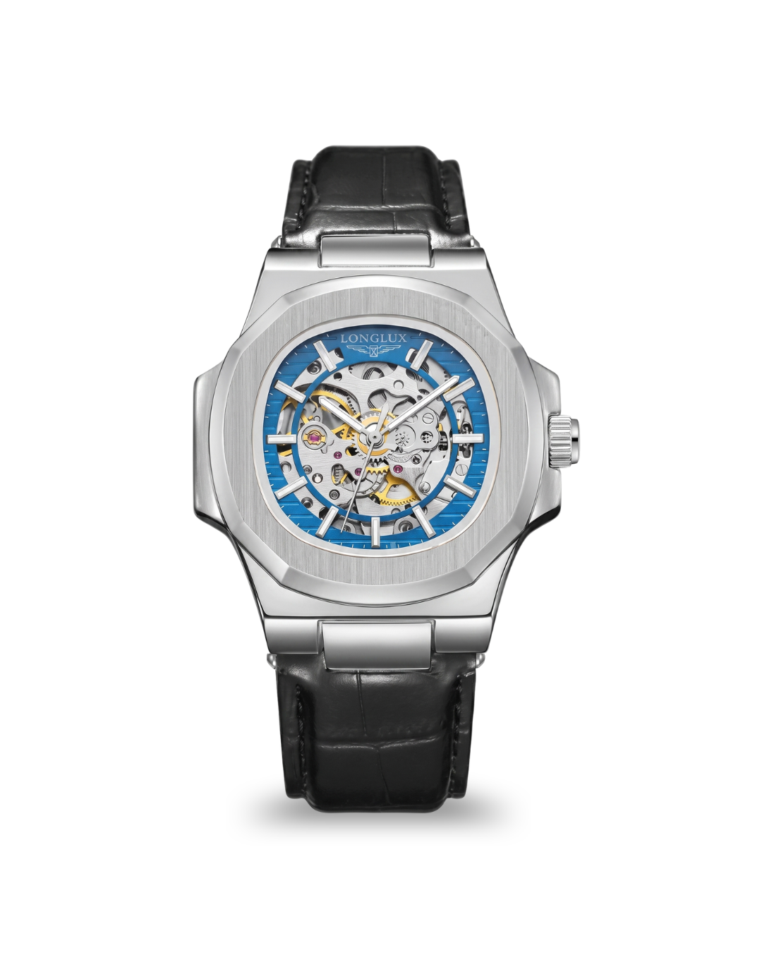 LONGLUX 8057P Automatik-Herrenuhr