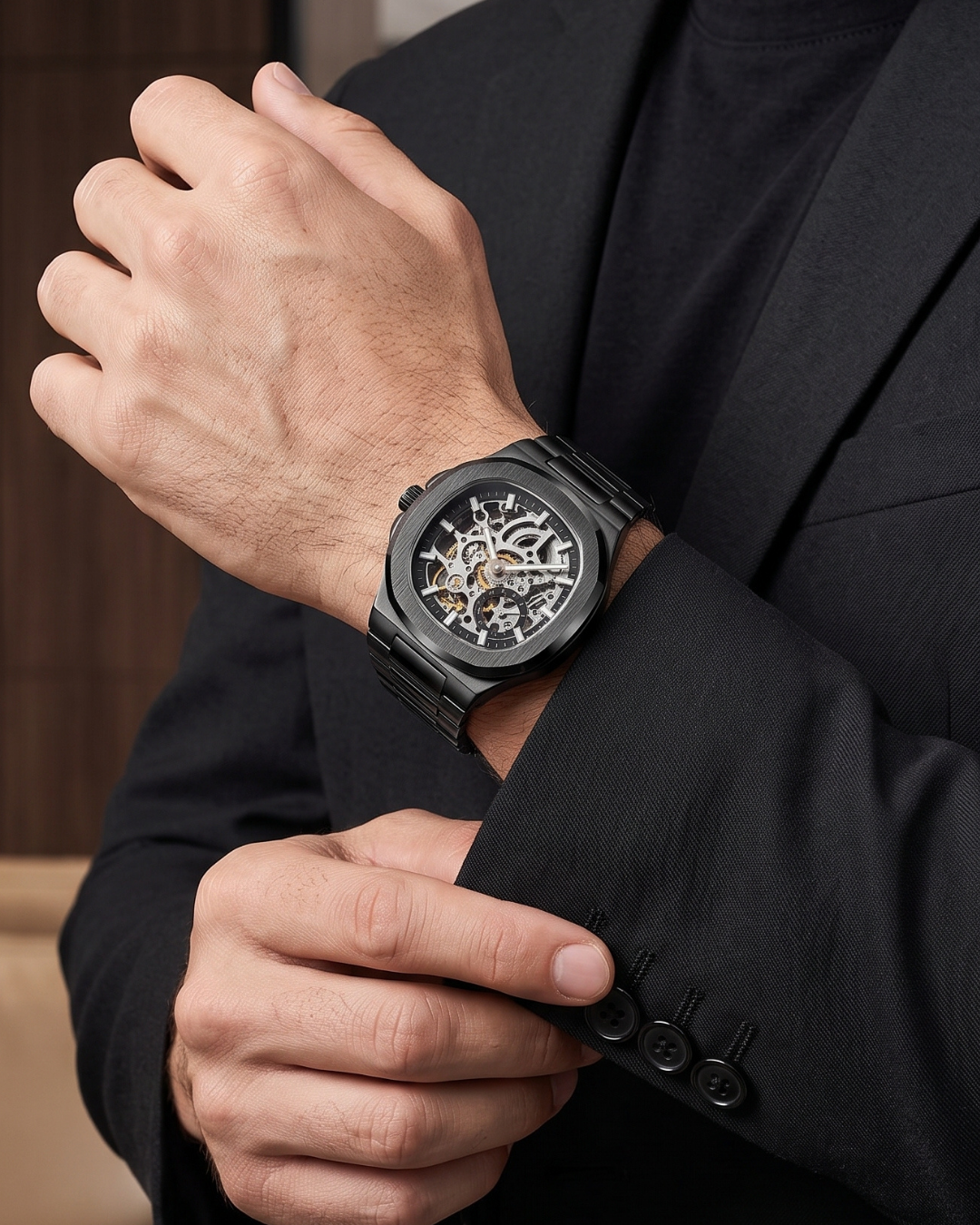 NOREK 8308C Automatik-Herrenuhr