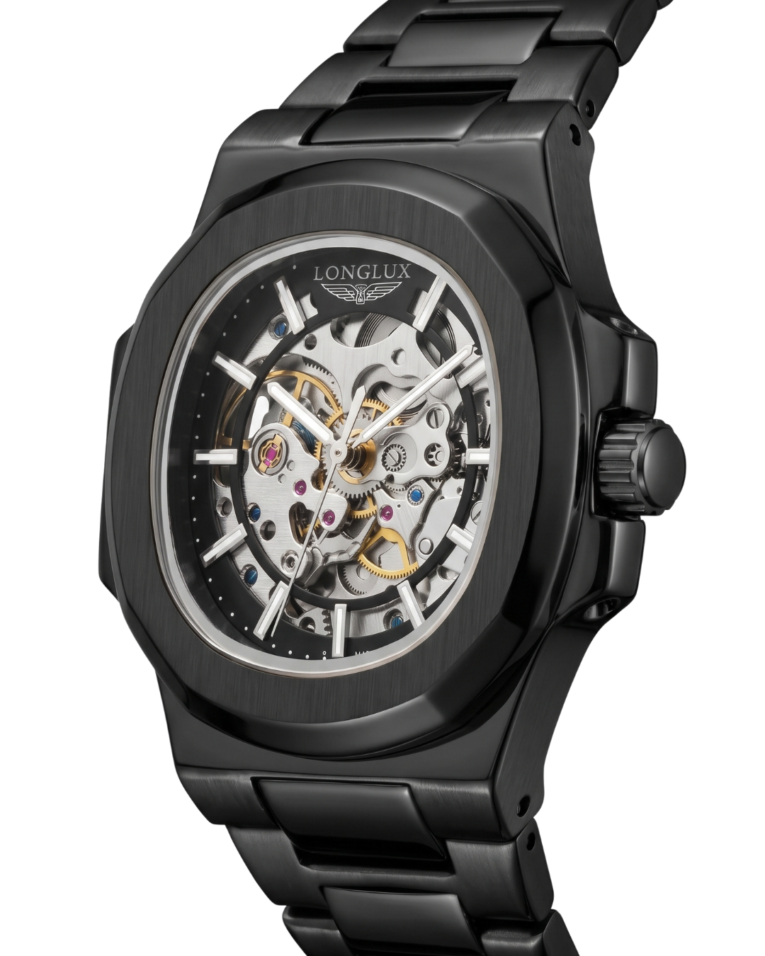 LONGLUX 8057G Herren-Automatikuhr