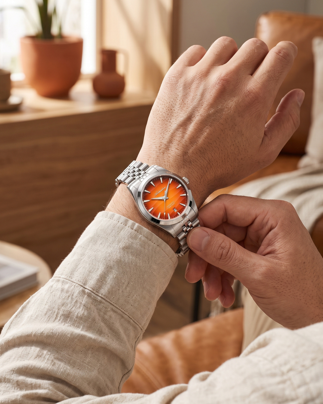 ADDIESDIVE AD2540 Herren-Automatikuhr