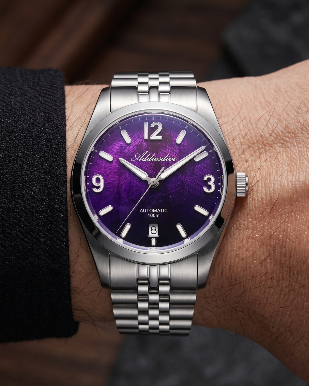 ADDIESDIVE AD2547 Herren-Automatikuhr