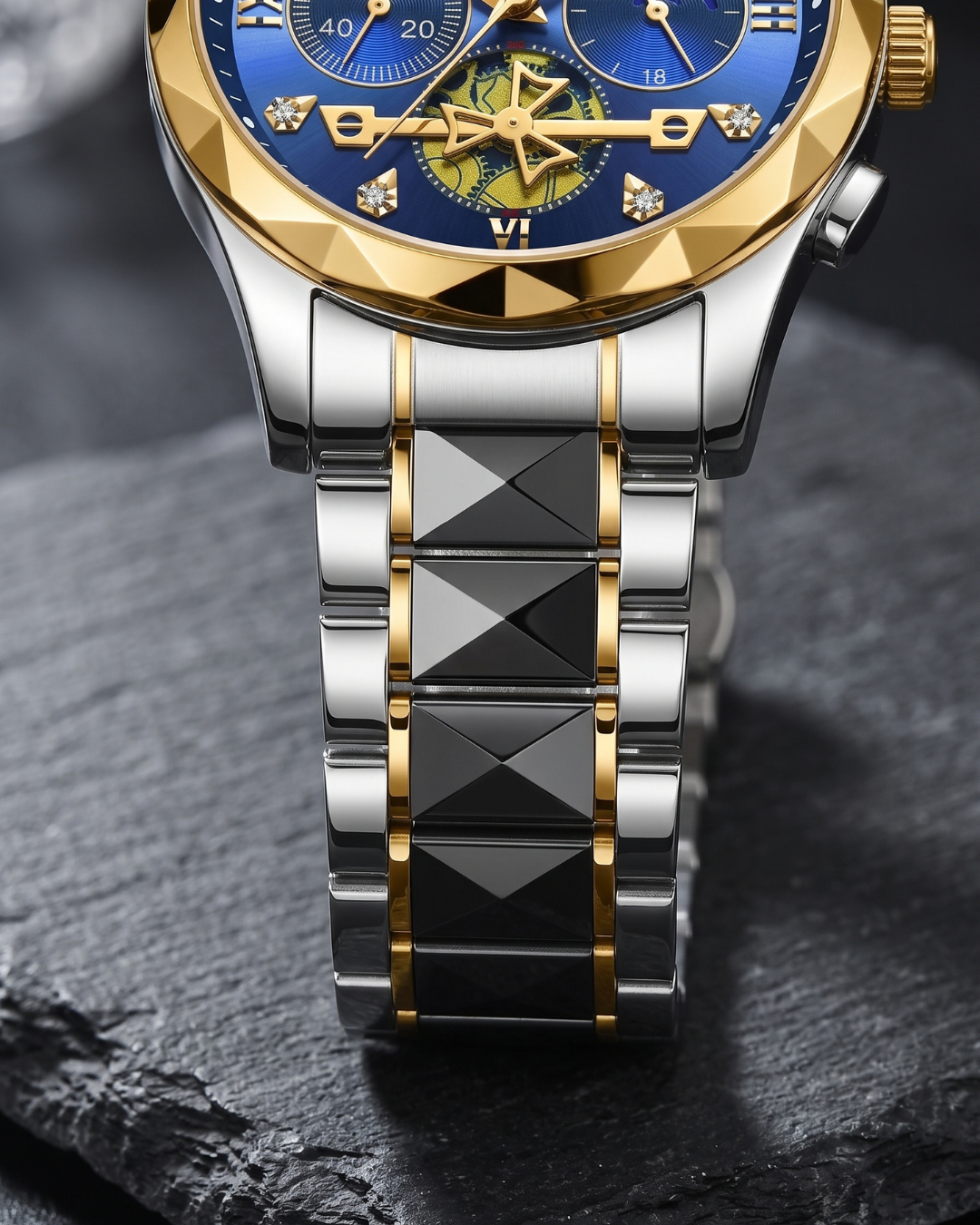 BINBOND B1236 Herren-Chronograph von POEDAGAR