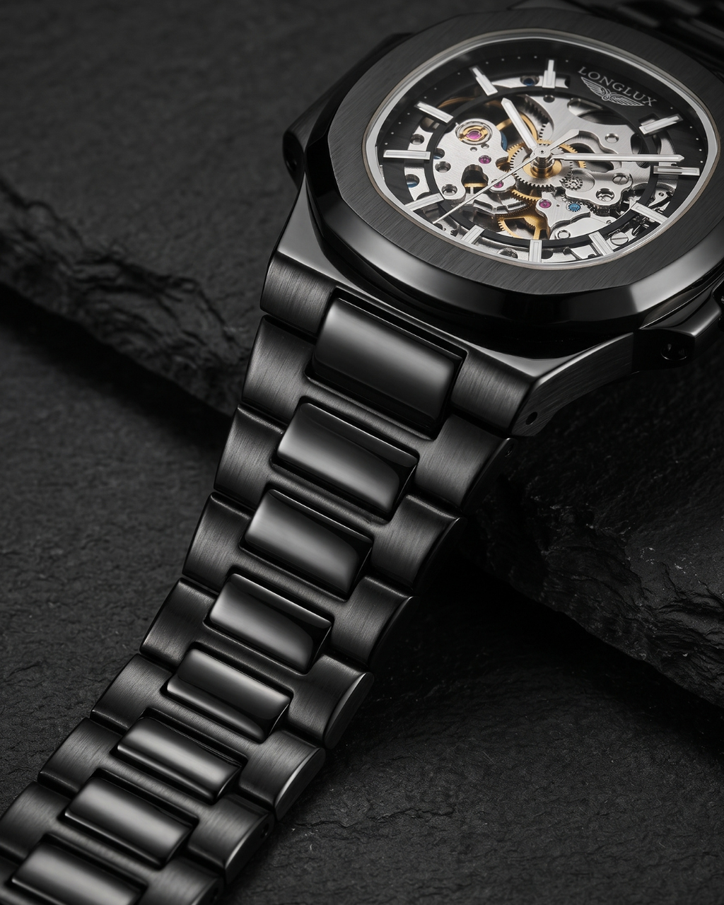 LONGLUX 8057G Herren-Automatikuhr