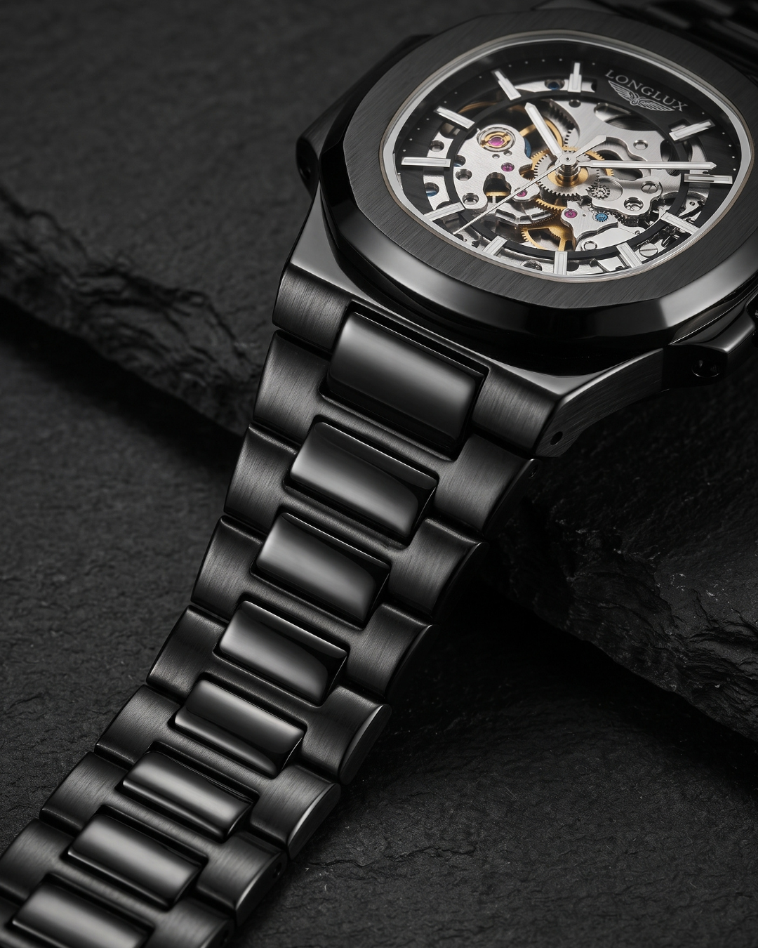 LONGLUX 8057G Herren-Automatikuhr