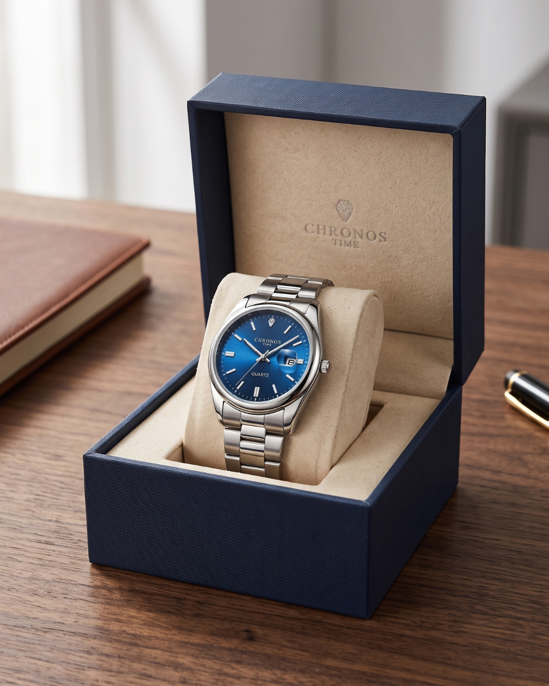 CHRONOS TIME CH08 Herren-Quarzuhr