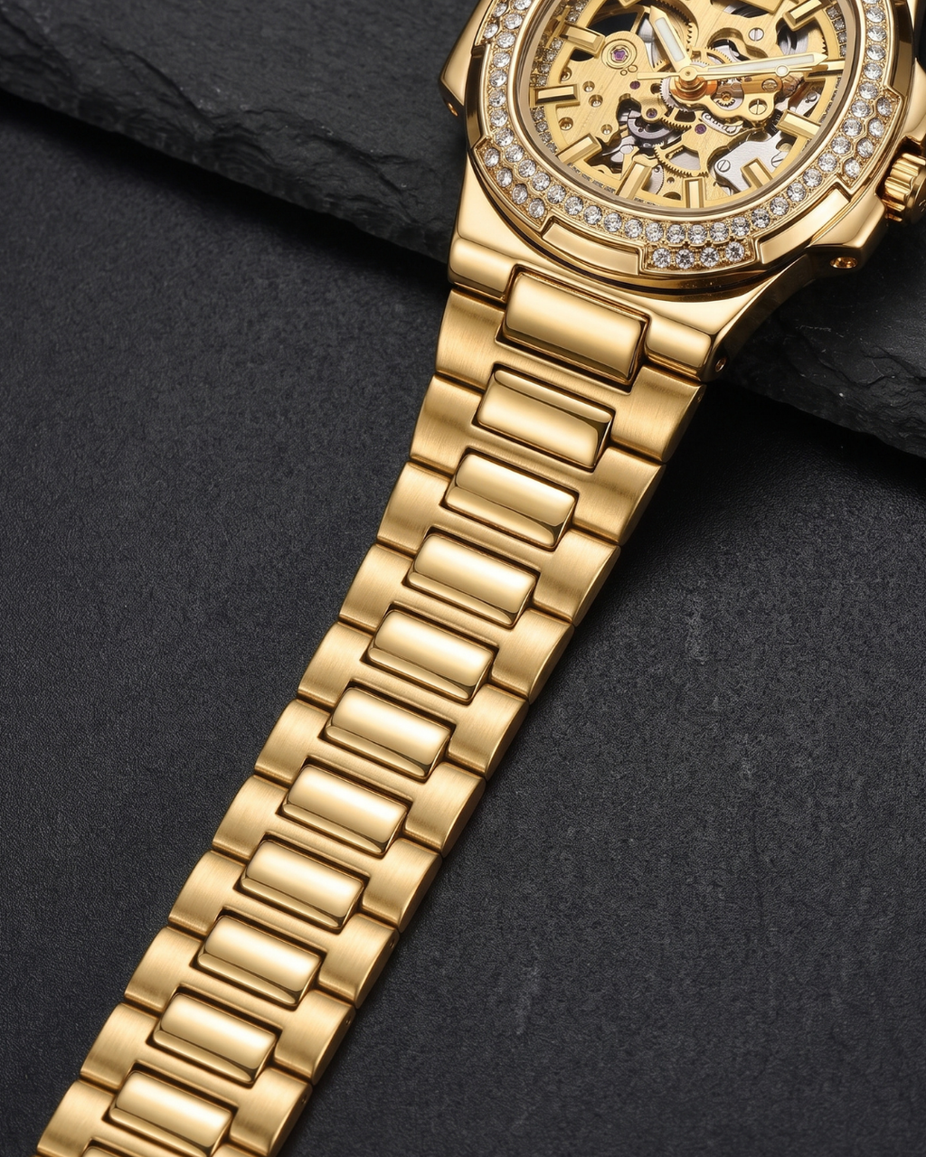 LONGLUX 8057ZK Automatik-Herrenuhr