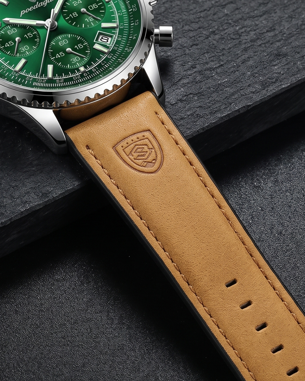 POEDAGAR 960 Herren-Chronograph