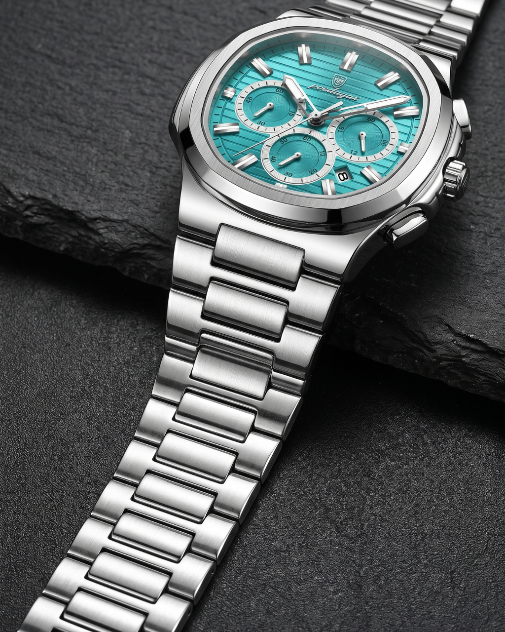 POEDAGAR 834 Herren-Chronograph