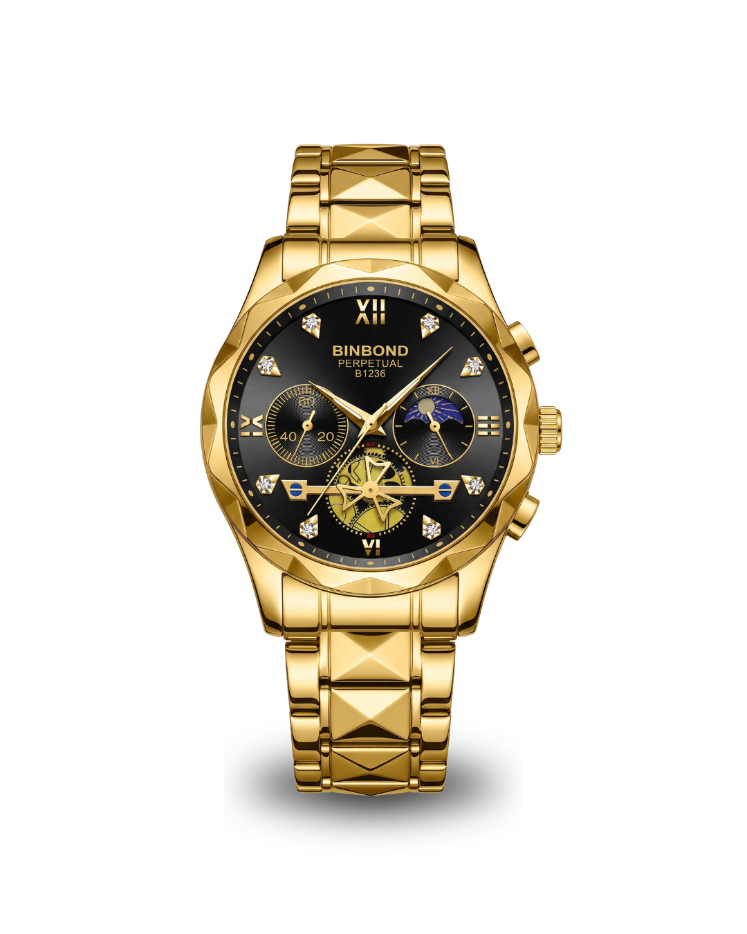 BINBOND B1236 Herren-Chronograph von POEDAGAR