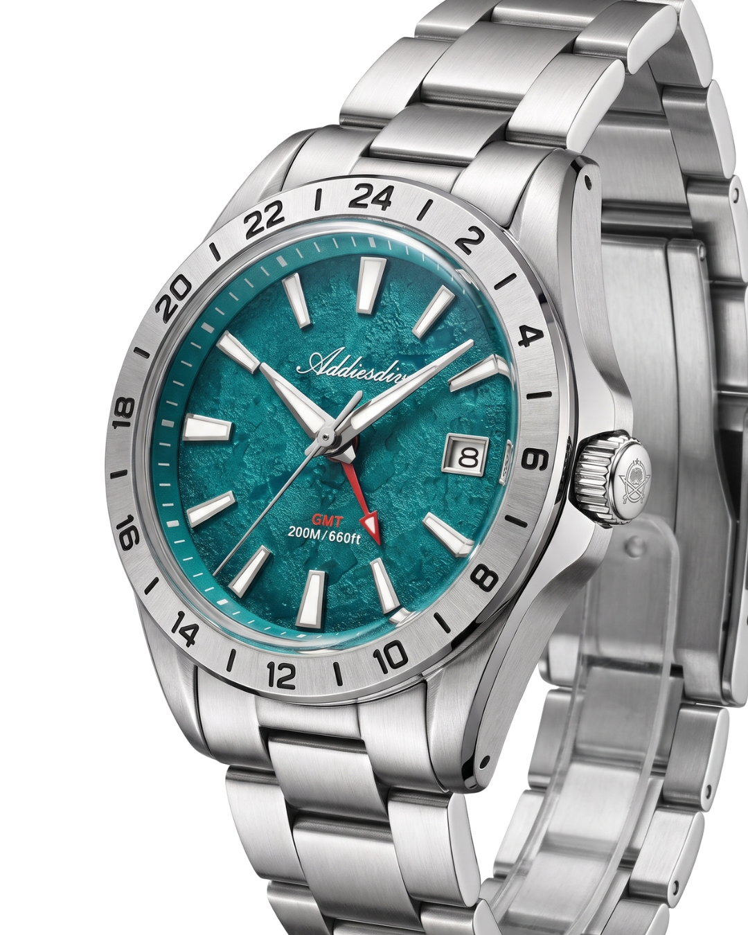 ADDIESDIVE AD2063 Herren-GMT-Quarzuhr