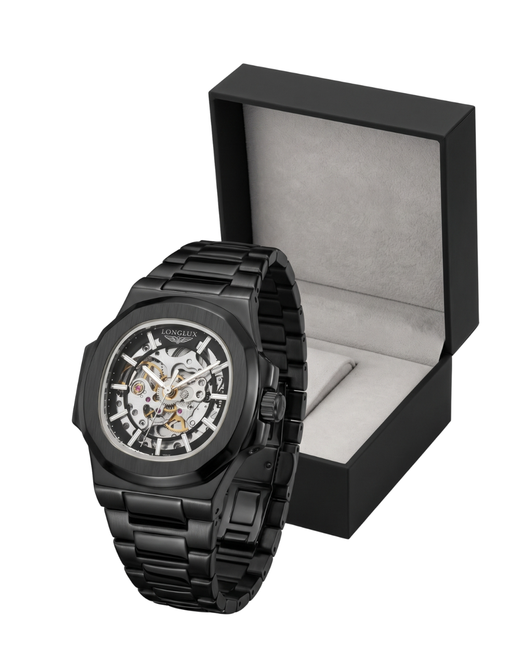 LONGLUX 8057G Herren-Automatikuhr