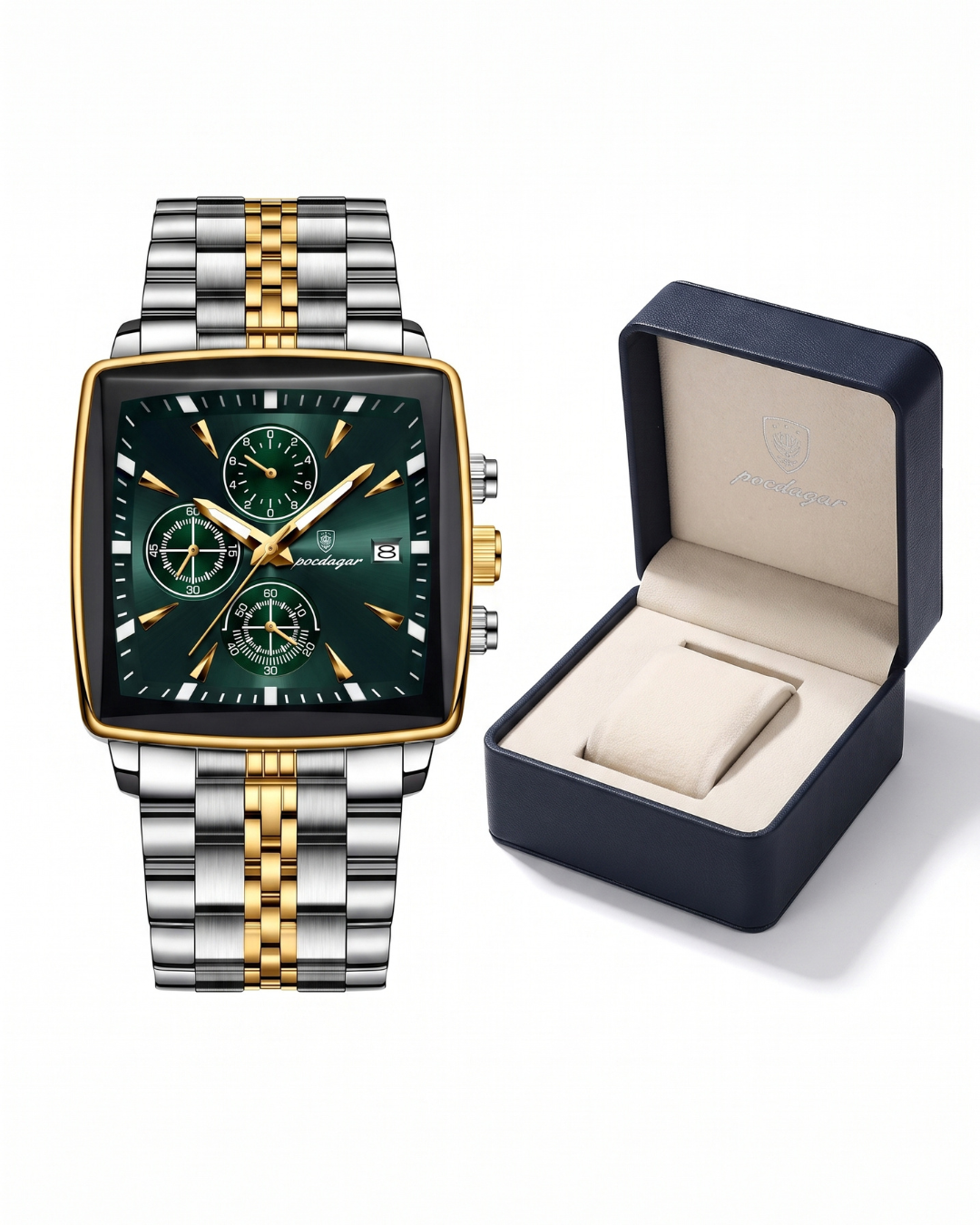 POEDAGAR 866-A Herren-Chronograph