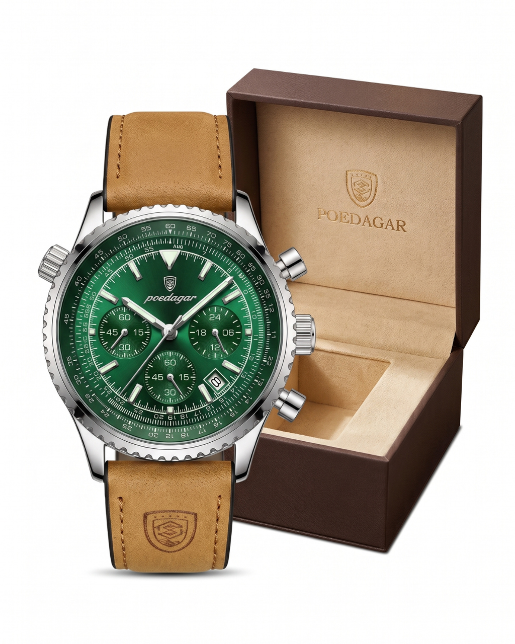 POEDAGAR 960 Herren-Chronograph
