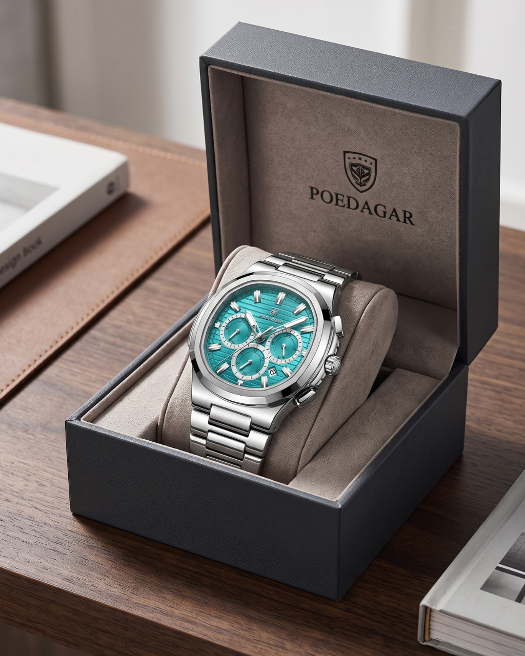 POEDAGAR 834 Herren-Chronograph