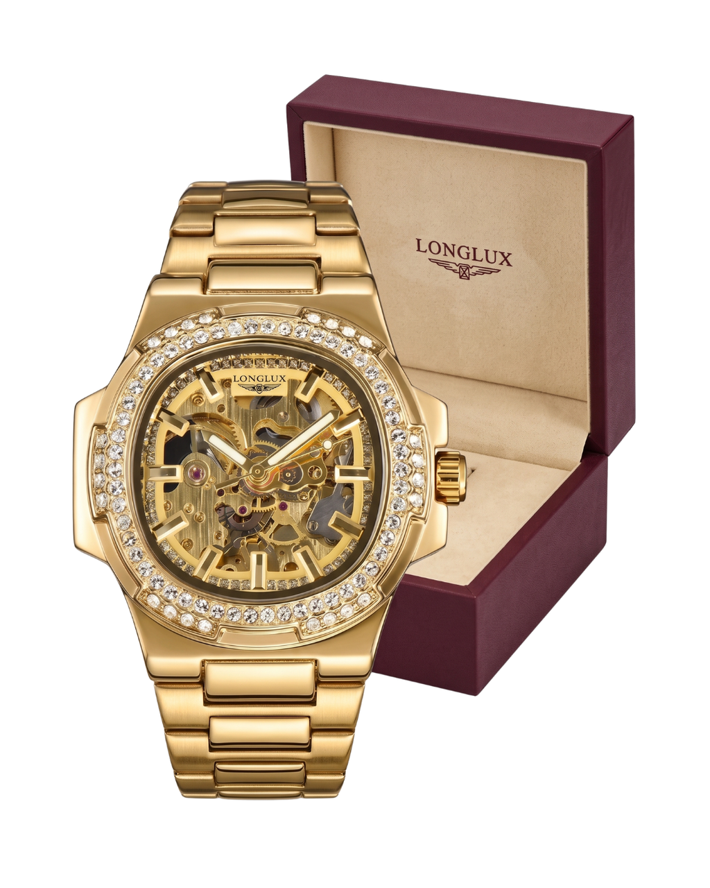 LONGLUX 8057ZK Automatik-Herrenuhr