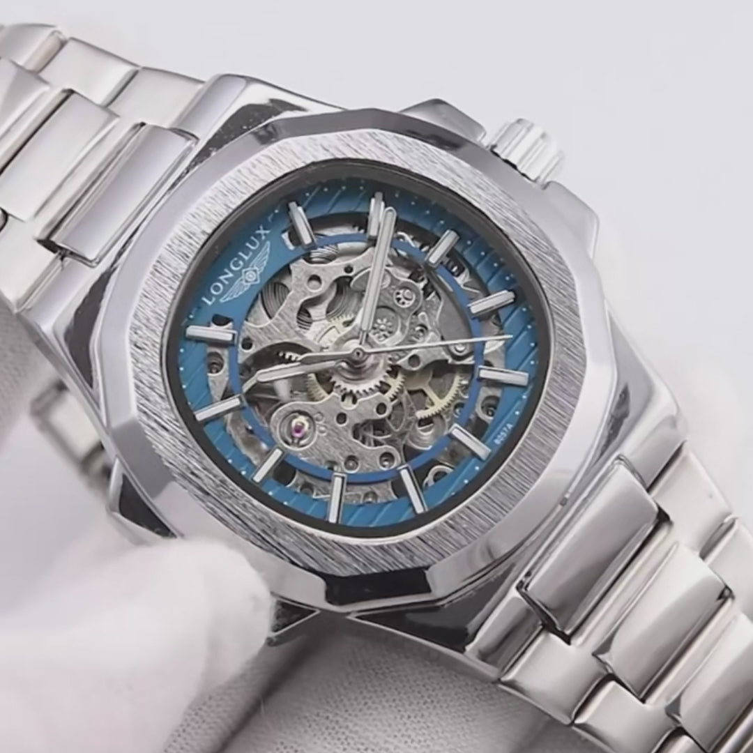 LONGLUX 8057G Herren-Automatikuhr